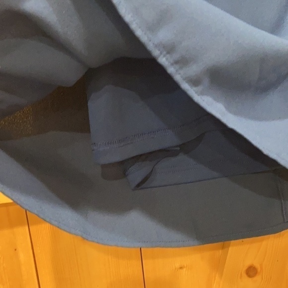 Andree by Unit Blue Dress Scalloped Neck Sheath Dress Size 1x - Picture 5 of 8